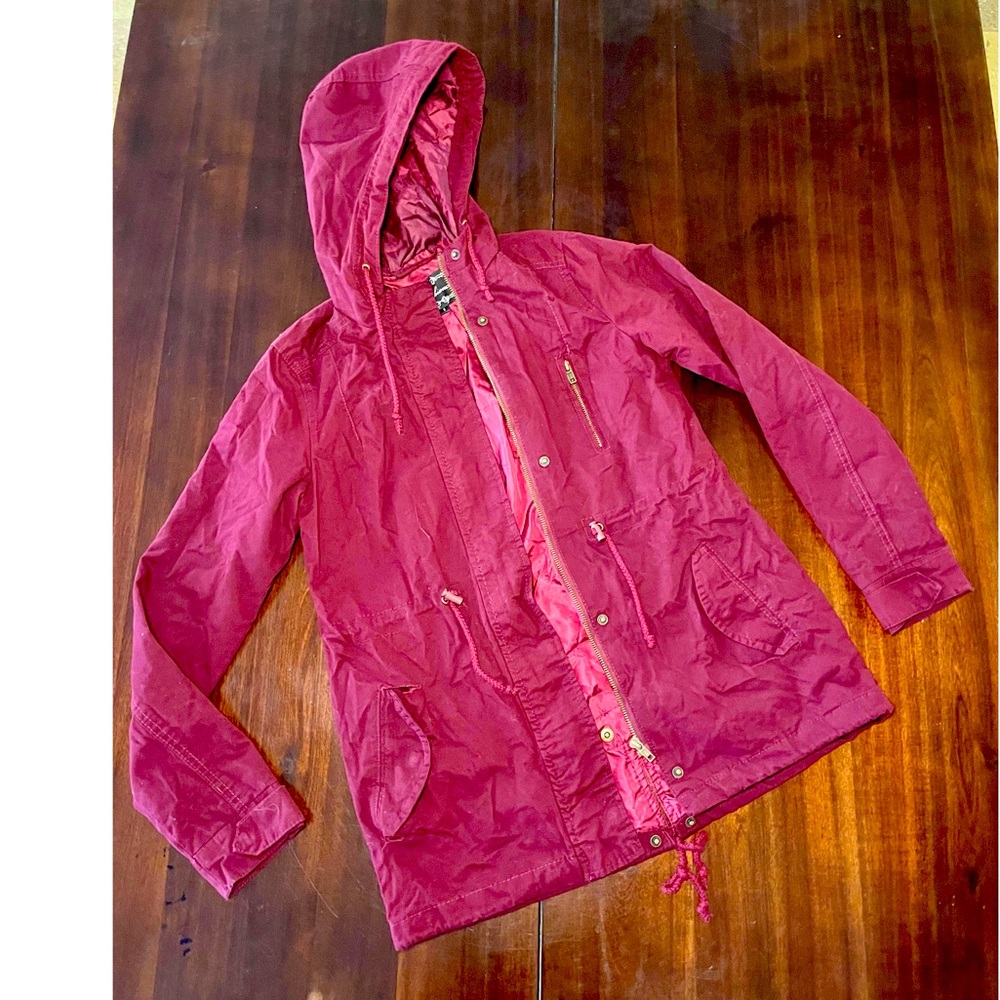 ❤️‍🔥Maroon Hooded Jacket❤️‍🔥